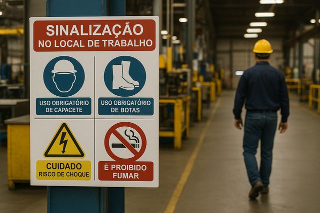 Sinalização no Local de Trabalho